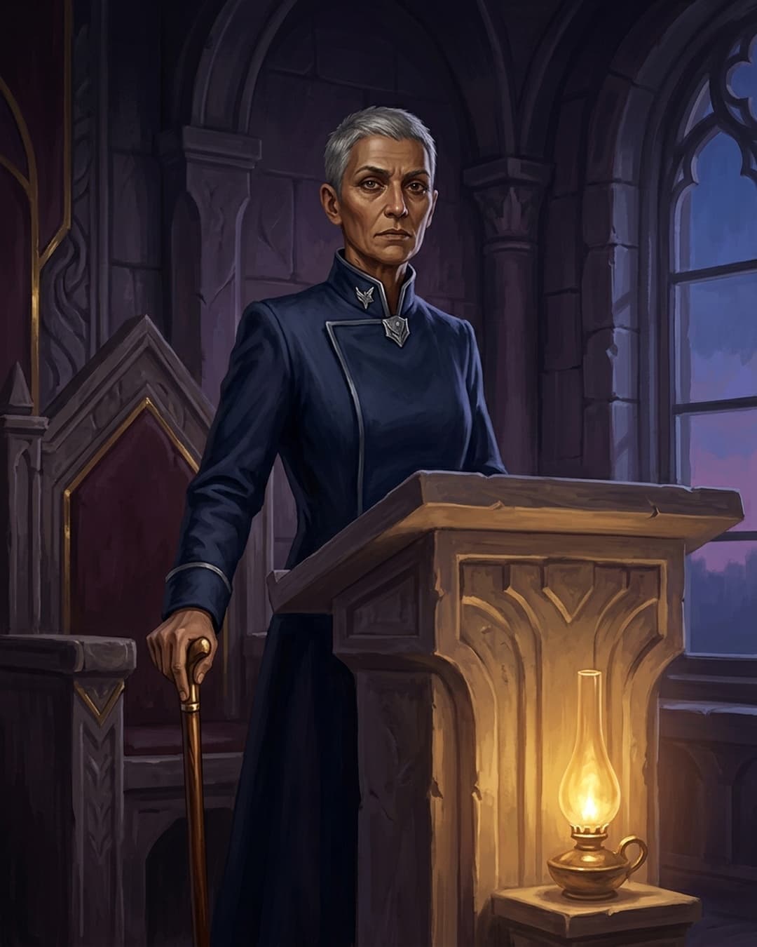 Commander Thessa Ondren — character portrait
