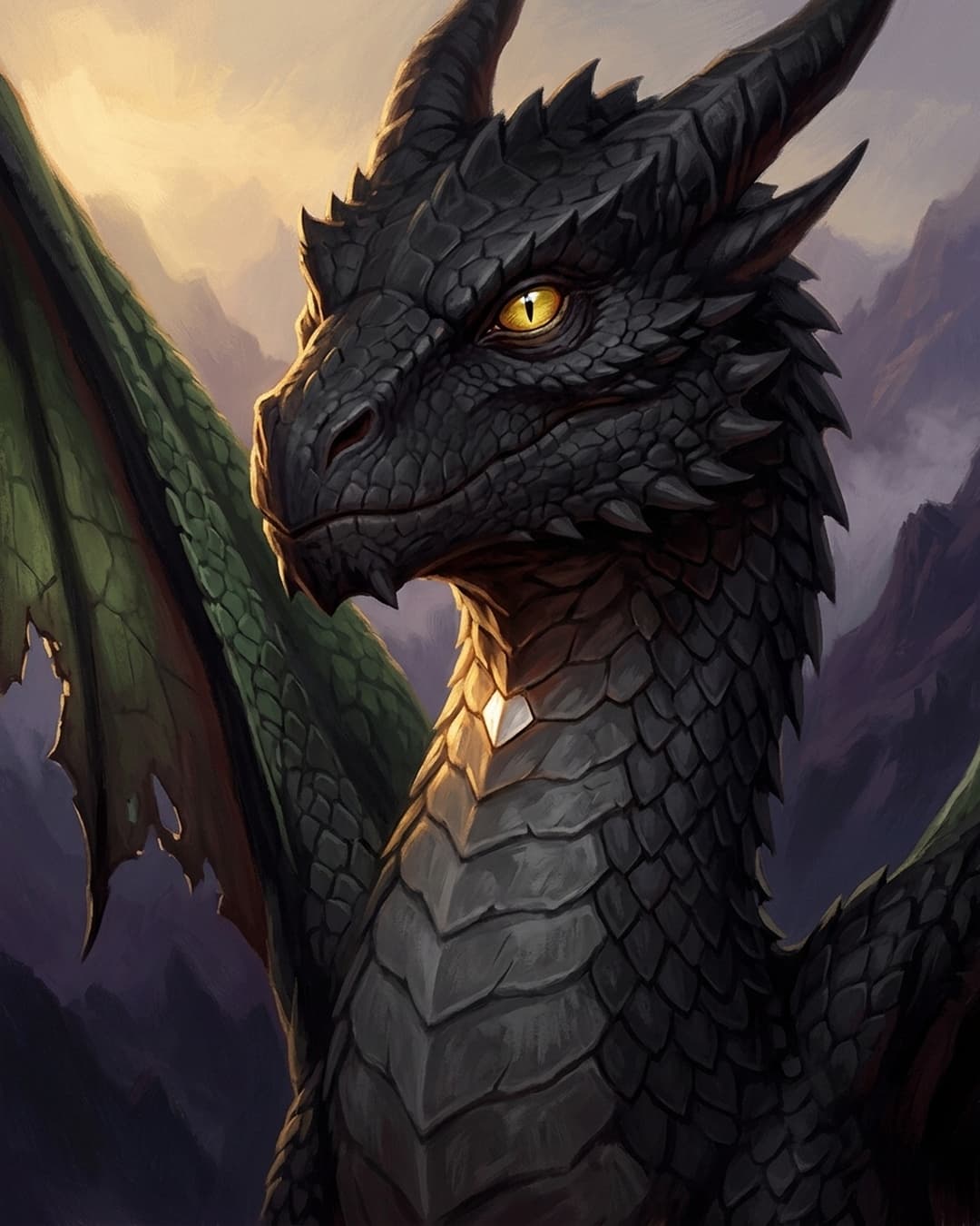 Vyrak — character portrait