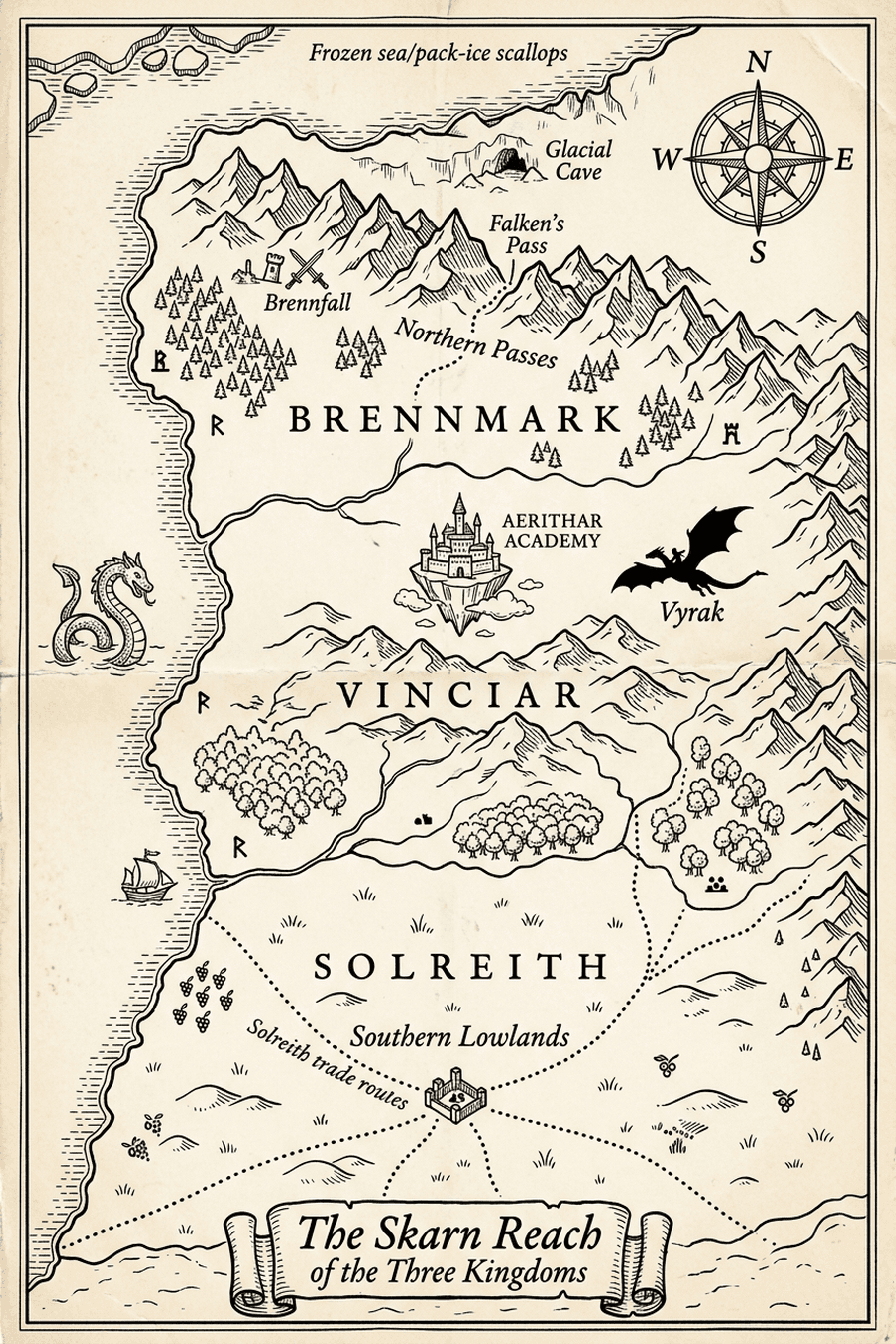 Skarn Reach map fragment